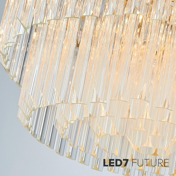 Loft Industry Modern - Robo Glass Chandelier